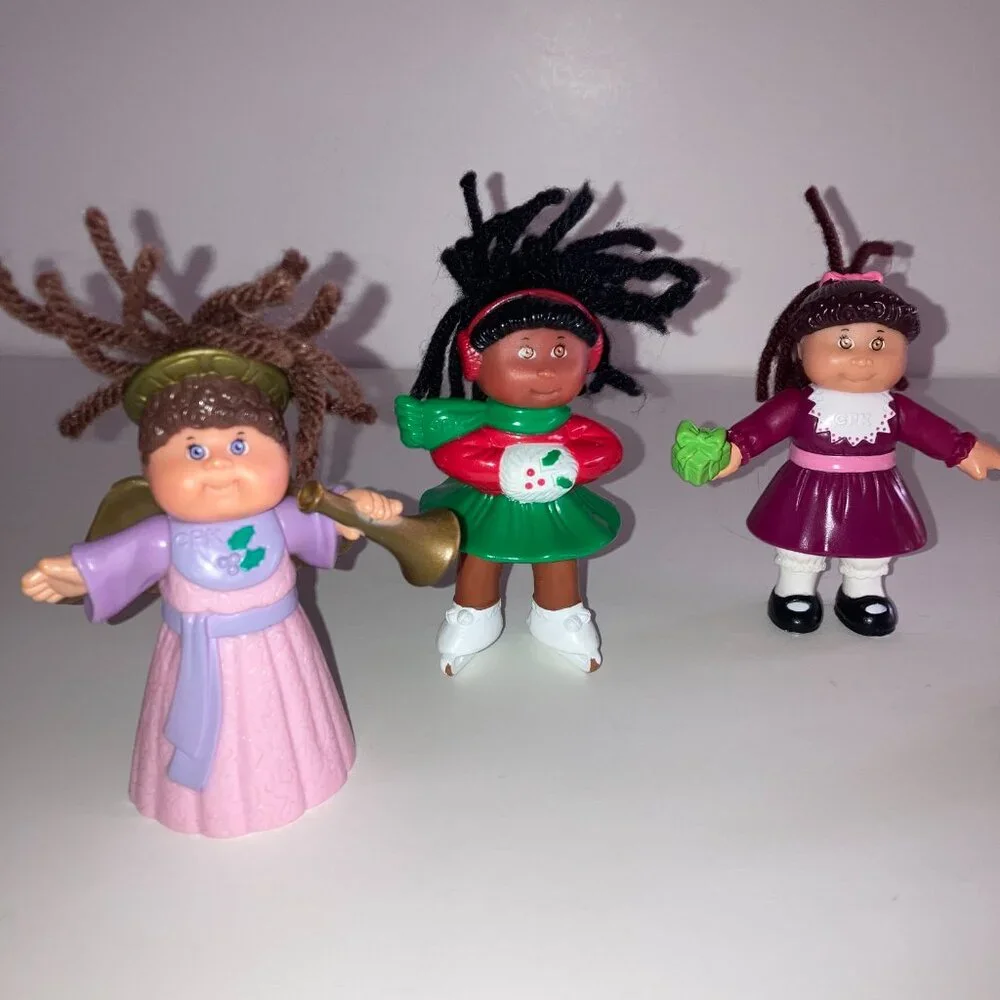90s Vintage Cabbage Patch McDonalds Happy Meal Special Edition Mini Doll Toy Lot